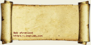 Živka Krsmanović vizit kartica